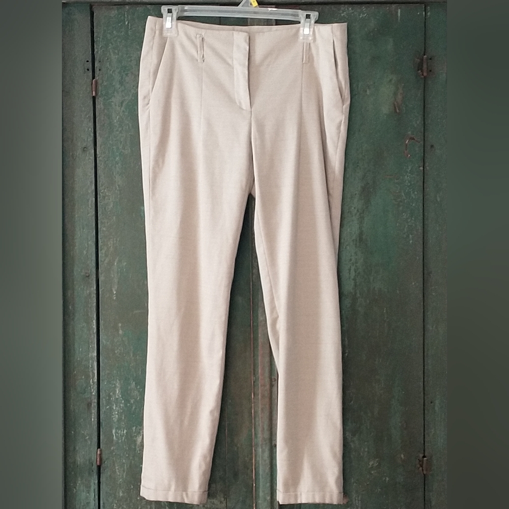 Zara Basic Pants Women's Size Medium - Sand /Beige